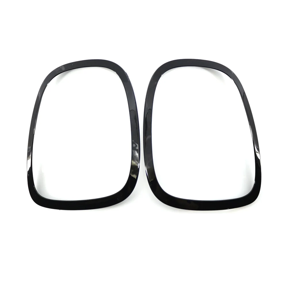 

Black Tail Light Surround Trim For Mini For Cooper F55 F56 F57 2014+ 51712285496 Round Light Cover Lamp Covers