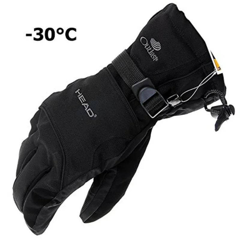 New Men's Ski Gloves Snowboard Snowmobile Motorcycle Riding Winter  Windproof Waterproof Unisex Snow 2
