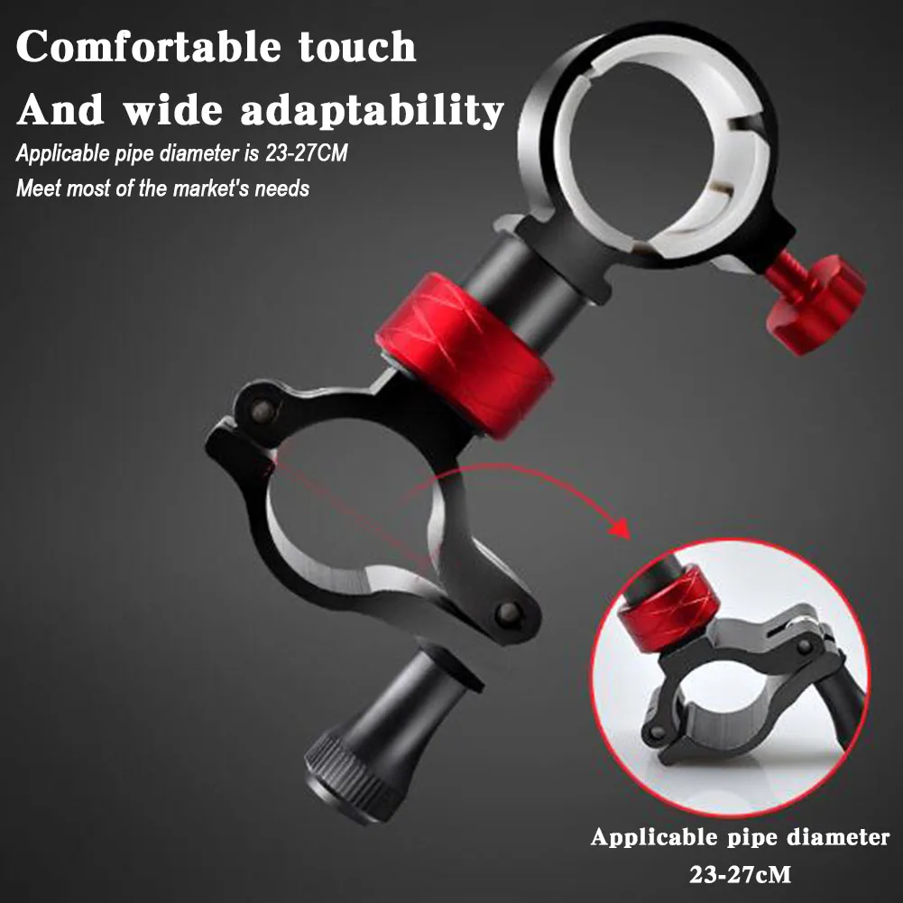 Rotation Umbrella Holder for Fishing Chair, Durable Clip, Quick Disassembly, Holder Accessory, 360 Degree Rotation
