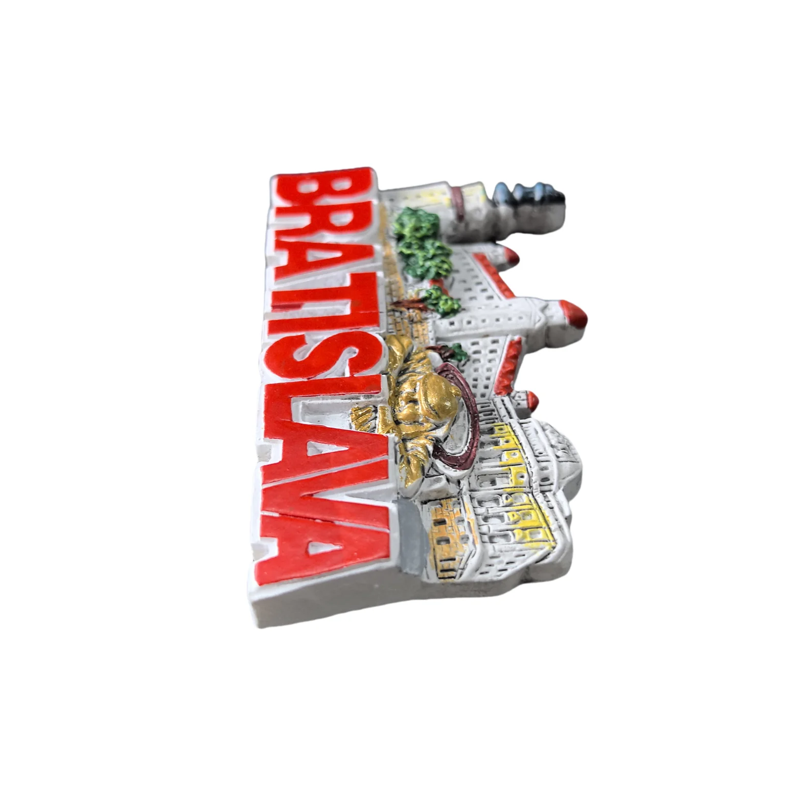 Bratislava Slovakia 3D Fridge Magnet Souvenir Gift,Resin Handmade Bratislava Refrigerator Magnet Home Decoration Collection