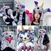 Digimon Gabumon peluche cappello con guanti 1