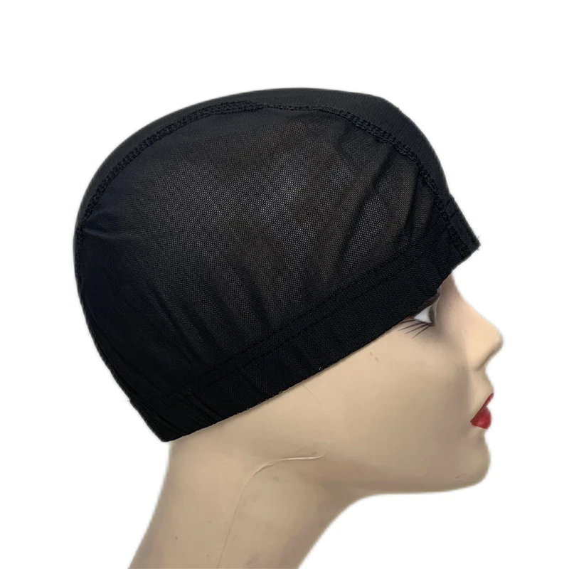 Wig Caps U part MONO Spandex Mesh Dome For Making wig Elastic Dome Mesh Cap Small Holes For Men Women