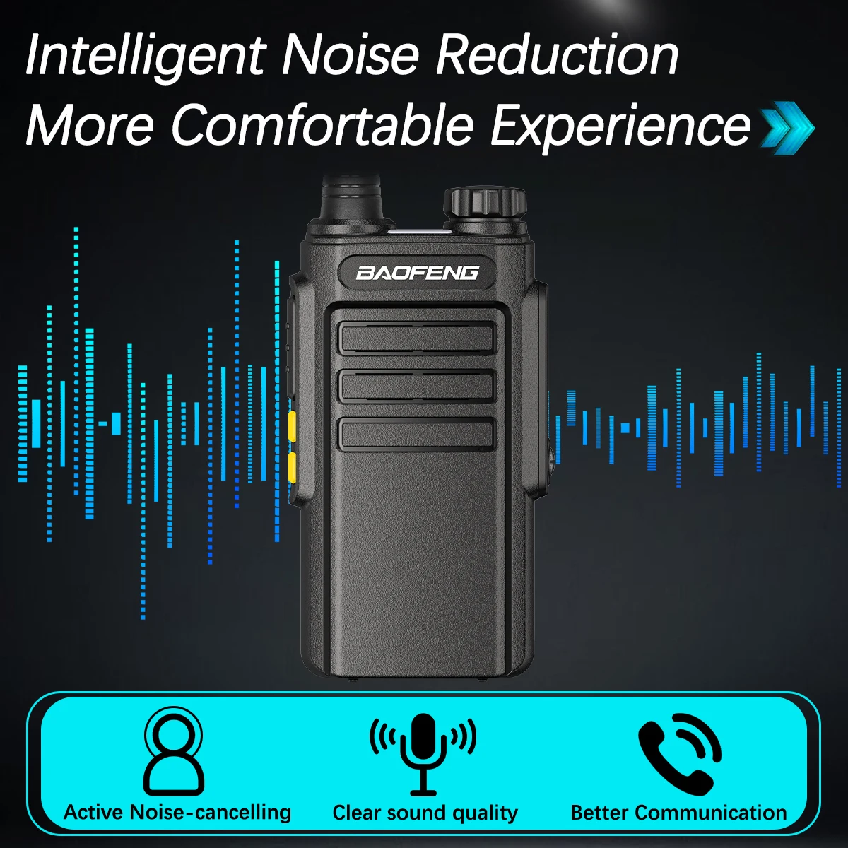 2PCS Baofeng GMSK Digital W31D Walkie Talkie Encrypted Call Noice Reduction HD Radio  Type-C Charger UHF Two Way Radio BF-888s 3
