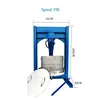 Oil Press Manual Spiral 39L Stainless Steel Household Vegetable Lard Wine Lees Medicinal Honey Juicer Processing Customization 1