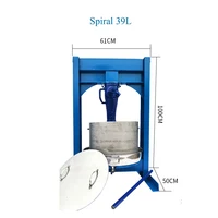 Oil Press Manual Spiral 39L Stainless Steel Household Vegetable Lard Wine Lees Medicinal Honey Juicer Processing Customization 1