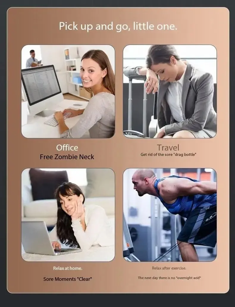 S2d8c4713c63e4ff8ad31020ef9cc022cP Mini Vibrating Fascia Gun Portable Silent Muscle Massager Motorized High Frequency Vibration Relaxation Artifacts Mallzona