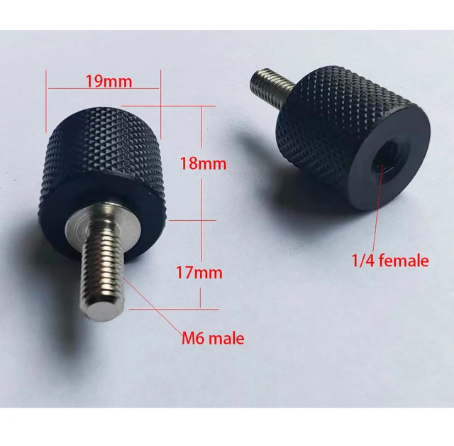16 Adattatori Vite Per Fotocamera - Da 1/4 A 3/8 - Per Treppiedi, Teste A Sfera E Accessori - Foto 10