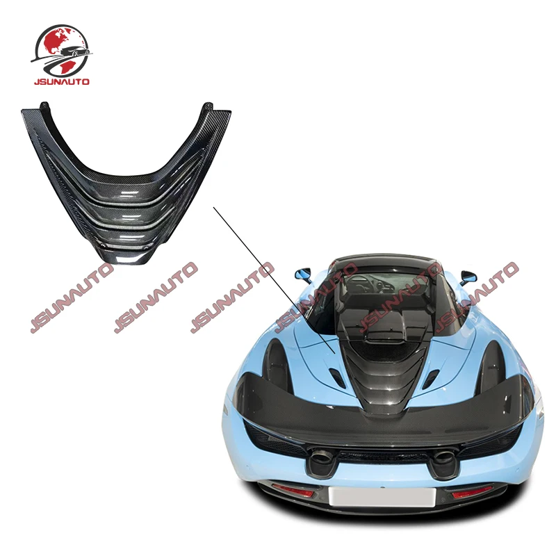 Top Quality Per Mclaren 720S Spider Upgrade Cofano Motore In Carbonio A Secco Stile Oe Per Cofano Motore In Carbonio Mso 720S