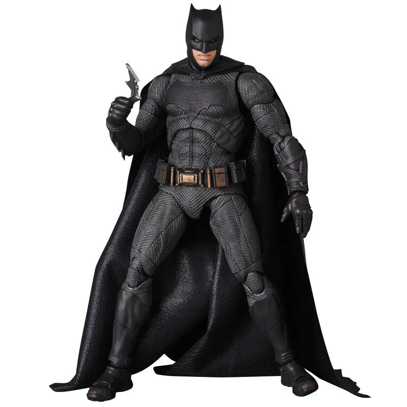 16Cm Mafex 056 Batman Justice League Batman Action Figure Model Doll Toys Model Garage Kit