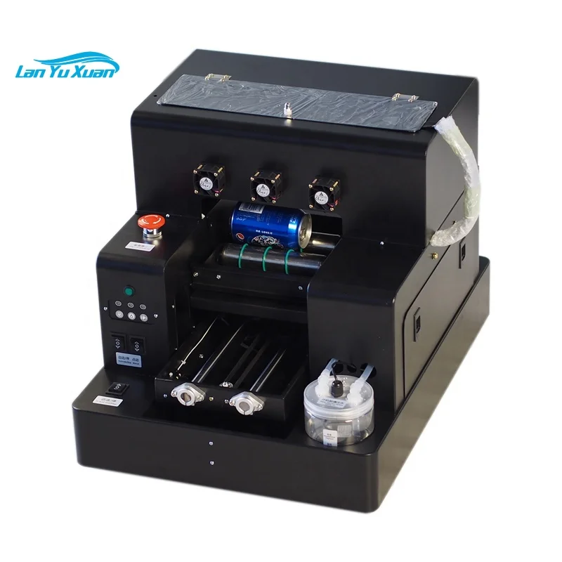 

A4 UV with varnish UV DTF printer with free software for printing Bottle pen phone case a4 uv flatbed printer