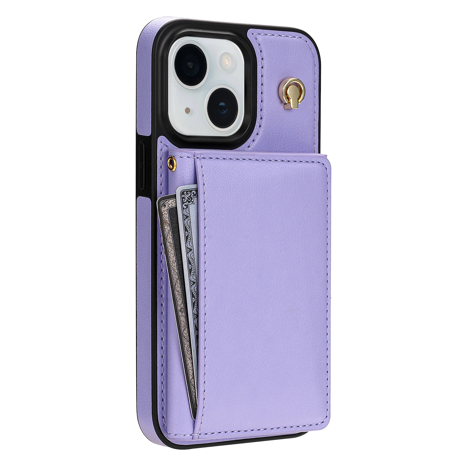 Tasche Umhängetasche Dreifach Leder Brieftasche Abdeckung Für iPhone 16 15 14 13 12 11 X XS XR 7 8 Pro Max Plus Karte Tasche Telefon Fall Neue – Detail 13