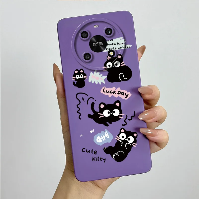 Sweet Painted Soft Silicone Phone Case - Cute Printed Design Cover