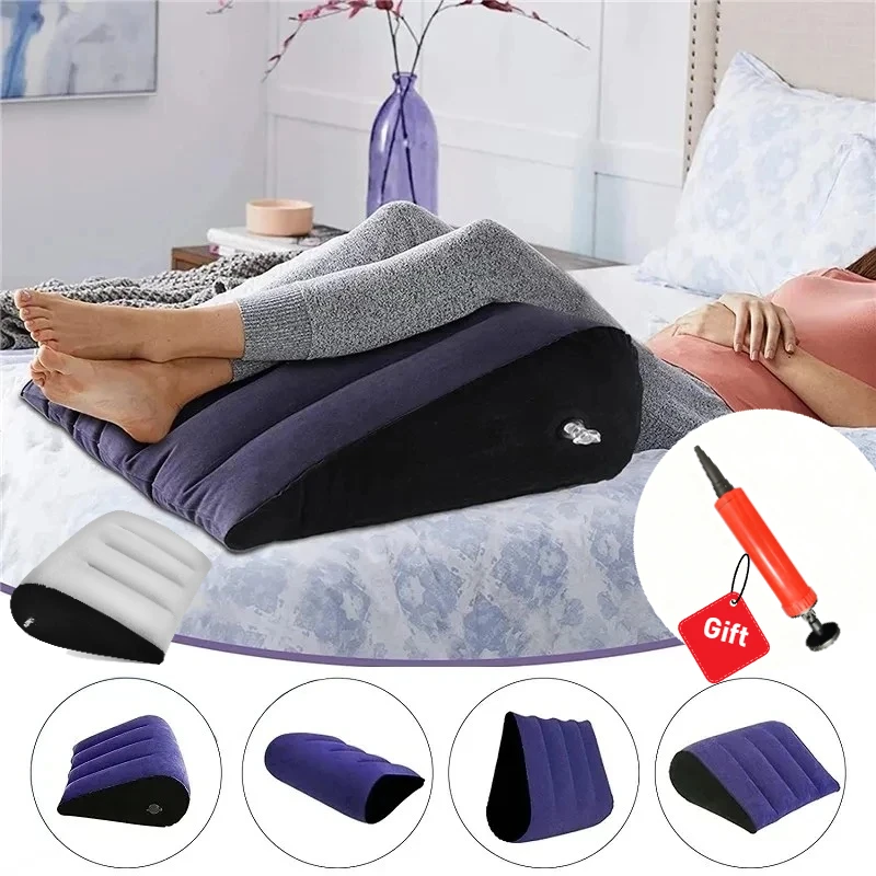  slider image of Inflatable Wedge Pillow for