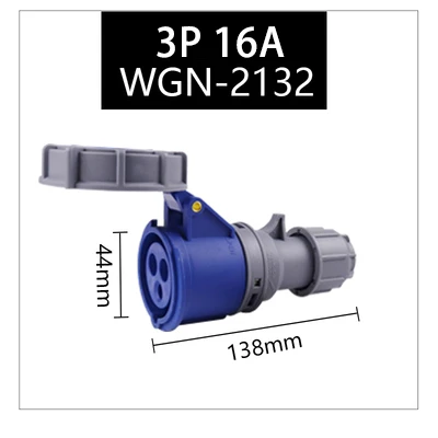 32A 3 Pólo 4 Pólo 5Pin Wall