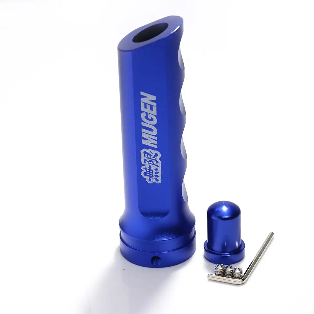 Mugen Aluminum Car Handle Hand Brake Sleeve handbrake Cover Universal Fitment