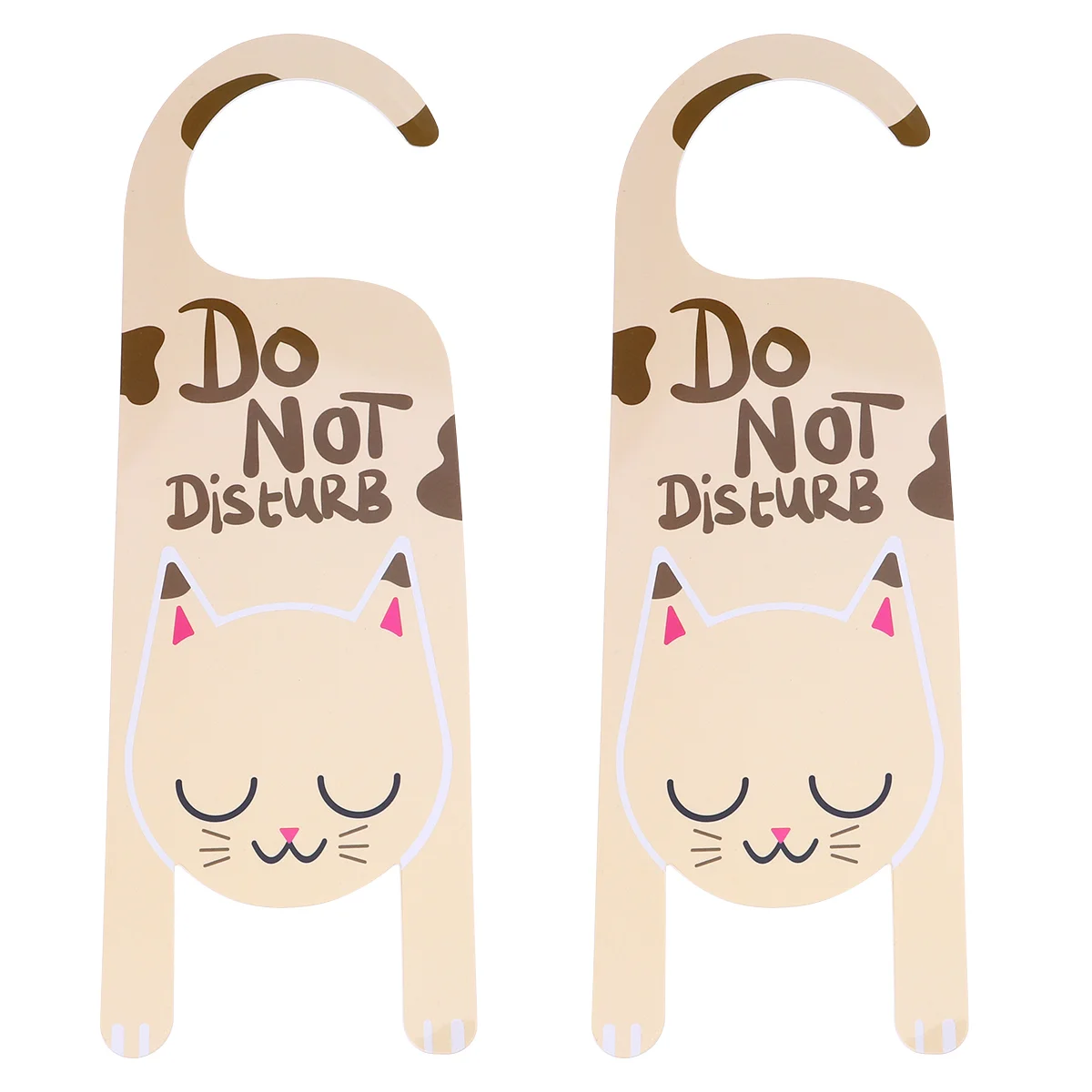 

Door Sign Do Not Disturb Chinese character Door Hanger Sign Cat Door Ornaments Shop Pendant for Hotel Club Cafe