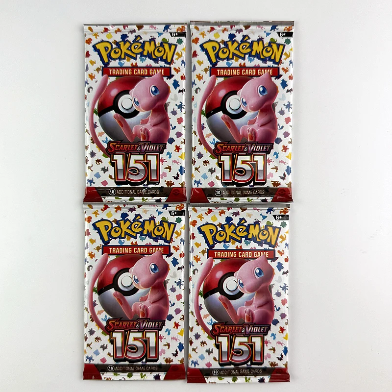 10/20 Stück Pokemon-Karte Prismatic 151 Evolutions English Booster Battle Pokemon Kartenspiel Carte Trading Collection Cards