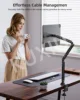 KUXIU Magnetic Charger Holder For iPad Air 11/13 M2（2024),iPad Pro 11 inch 2nd/3rd, 12.9inch 3rd/4th/5th,360 Adjustab Desk Stand 6