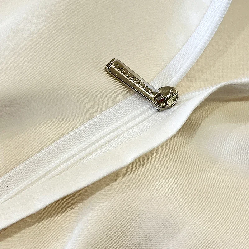 800TC Lyocell Cotton Luxury Bedding Set Soft Silky Pure Color Hotel Style Duvet Cover Bed Sheet Fitted Sheet Pillowcase 4Pcs