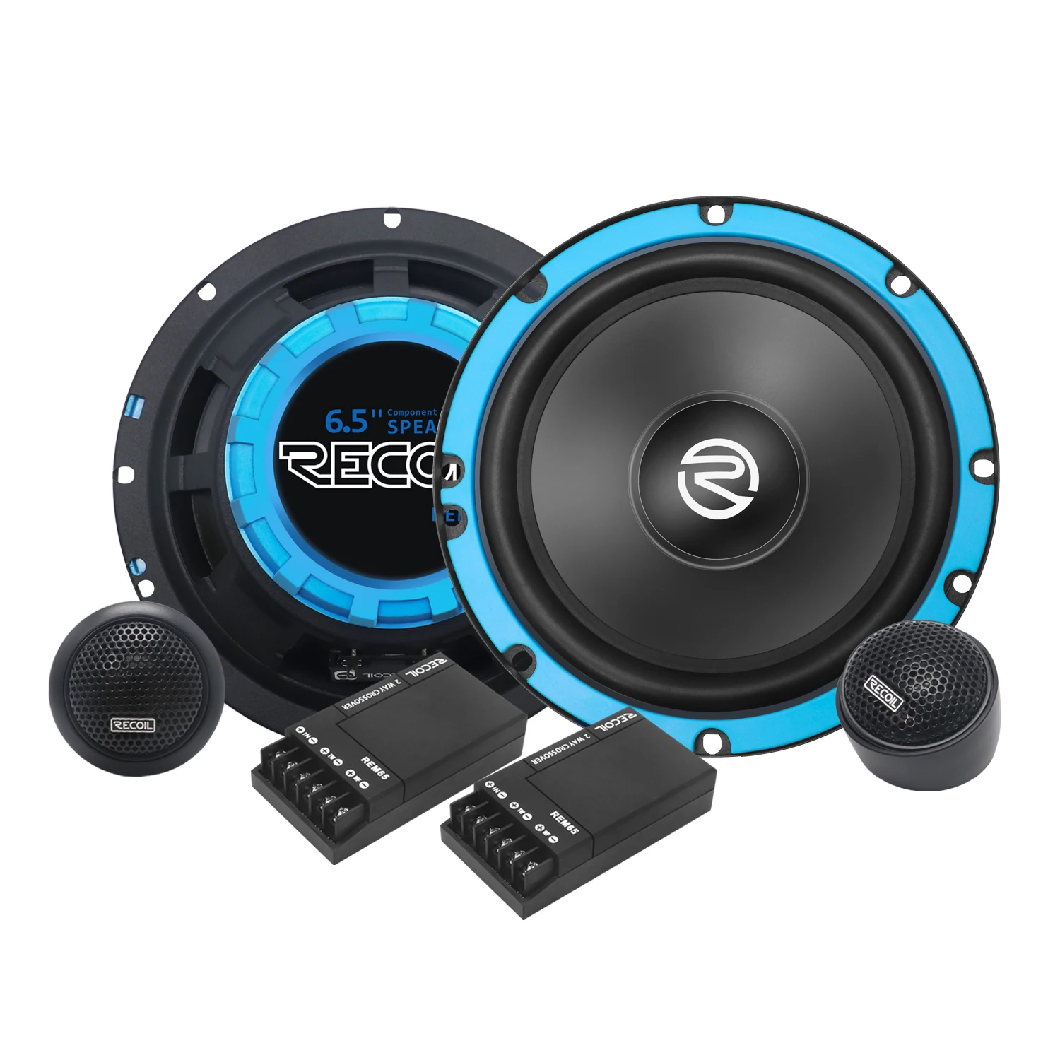 Recoil Echo Series 6.5-Inch Car Audio Component Speaker System |