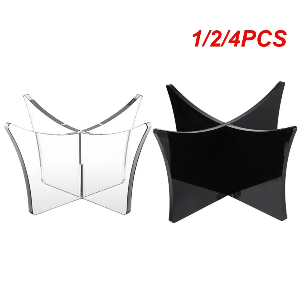 

1/2/4PCS Hot Supports Bracket Volleyball Stand for Soccer Volleyball Basketball Ball Display Stand Acrylic Holder Mount Clear