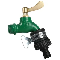 Universal Garden Hose Pipe Fitting Faucet Adapter Kitchen Bath Tap Mixer Tap Faucet Multi-function Faucet Adapter O-ring Water 2