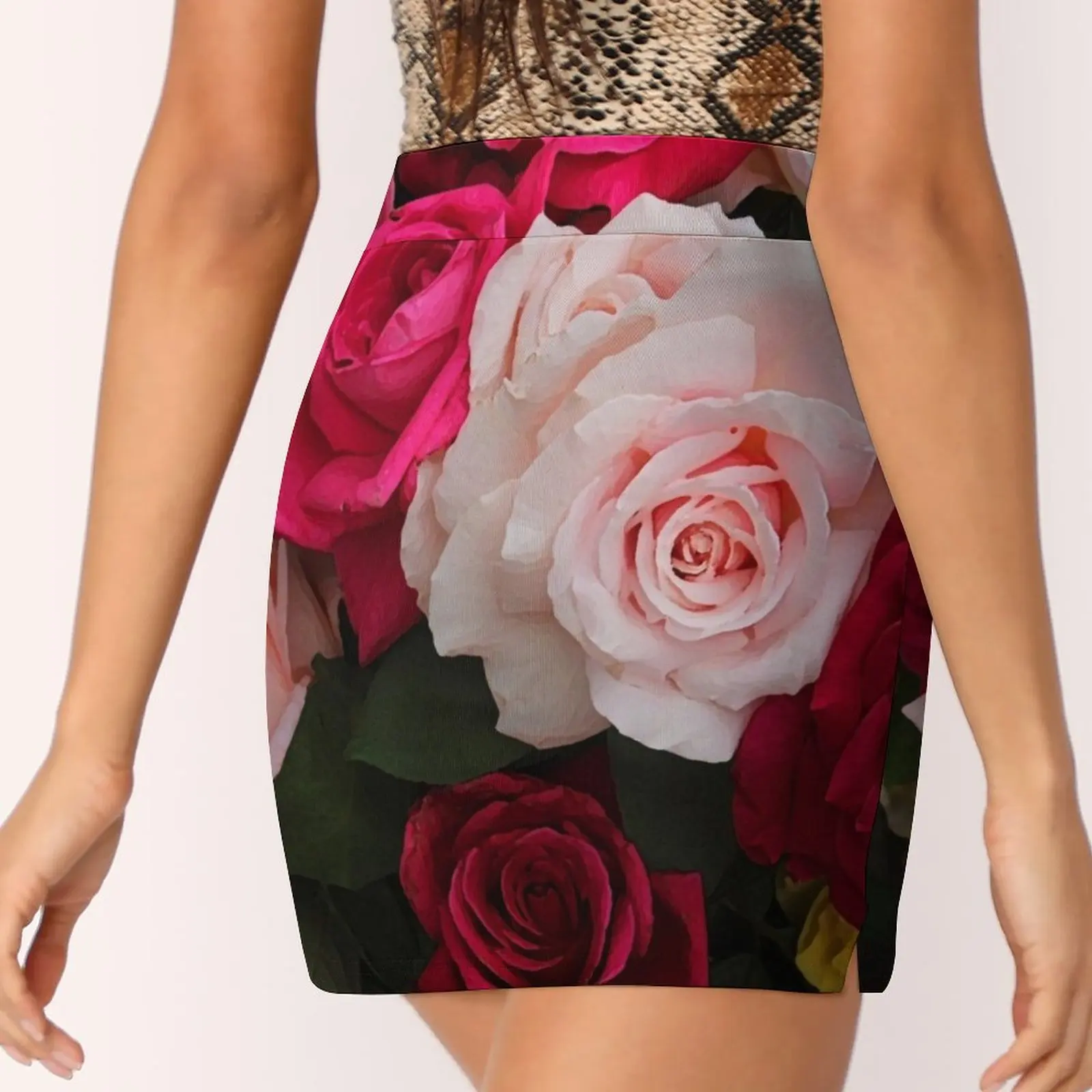 Floral Light Proof Trouser Skirt women's golf wear summer chic and elegant woman skirt