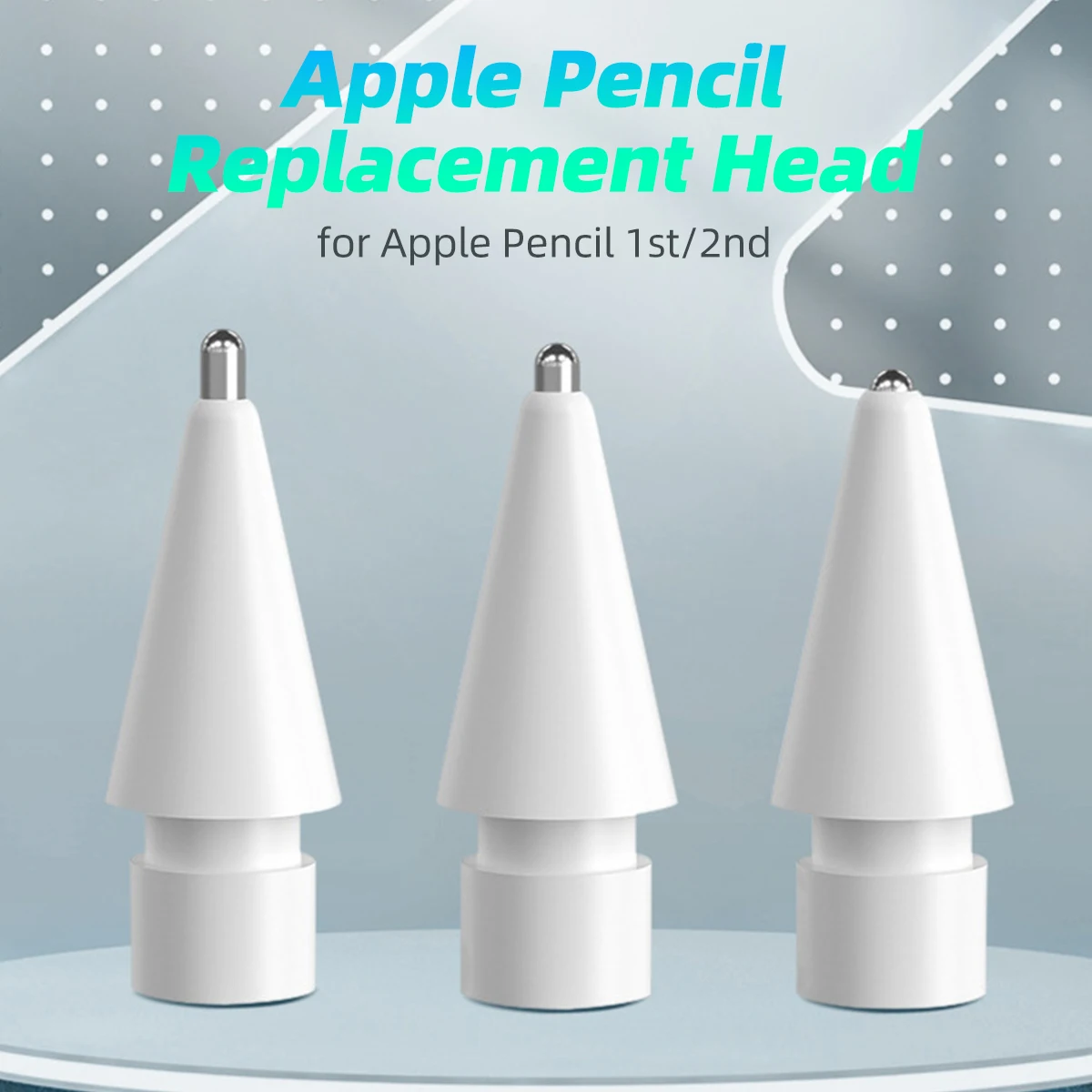 Universal White Transparent Pencil Tip Replacement for Stylus Touch Screen Pen