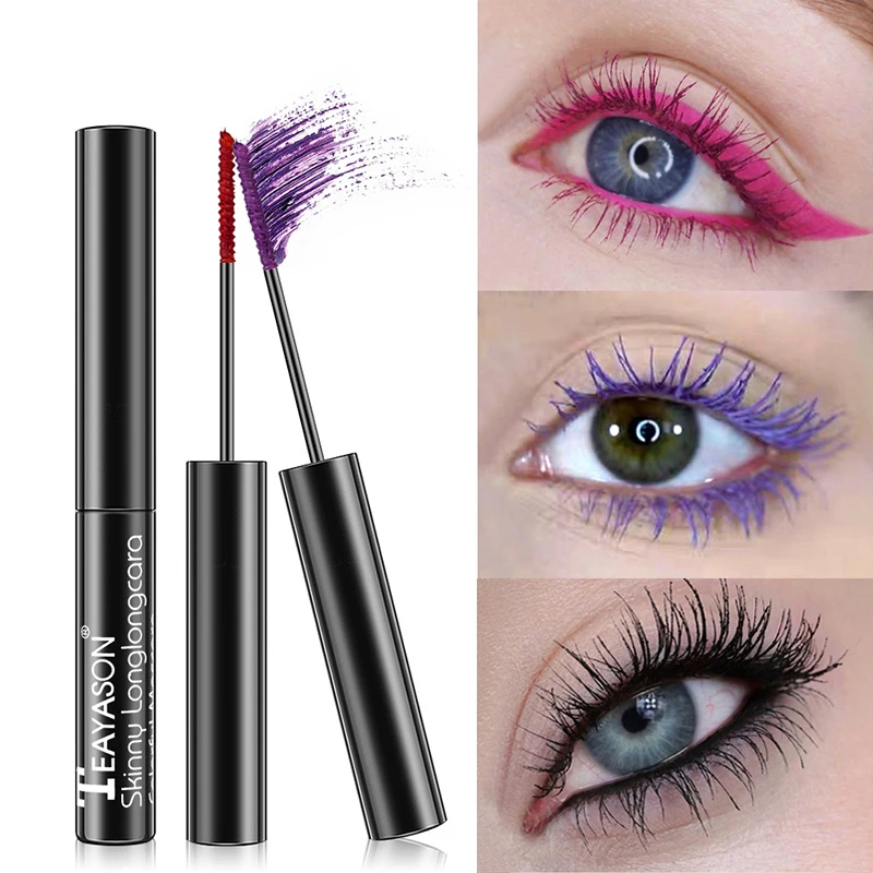 

Sdatter 1pcs Mascara Lengthening Black Lash Eyelash Extension Eye Lashes Brush Beauty Makeup Long-wearing Color Color Mascara