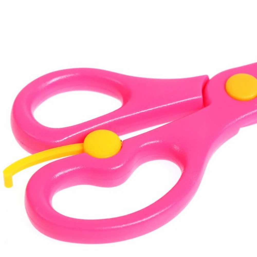 Candy Color Safety Scissors for Kids Paper Cutter Hand Making Tool Kawaii  Stationery Art Tools Tiny