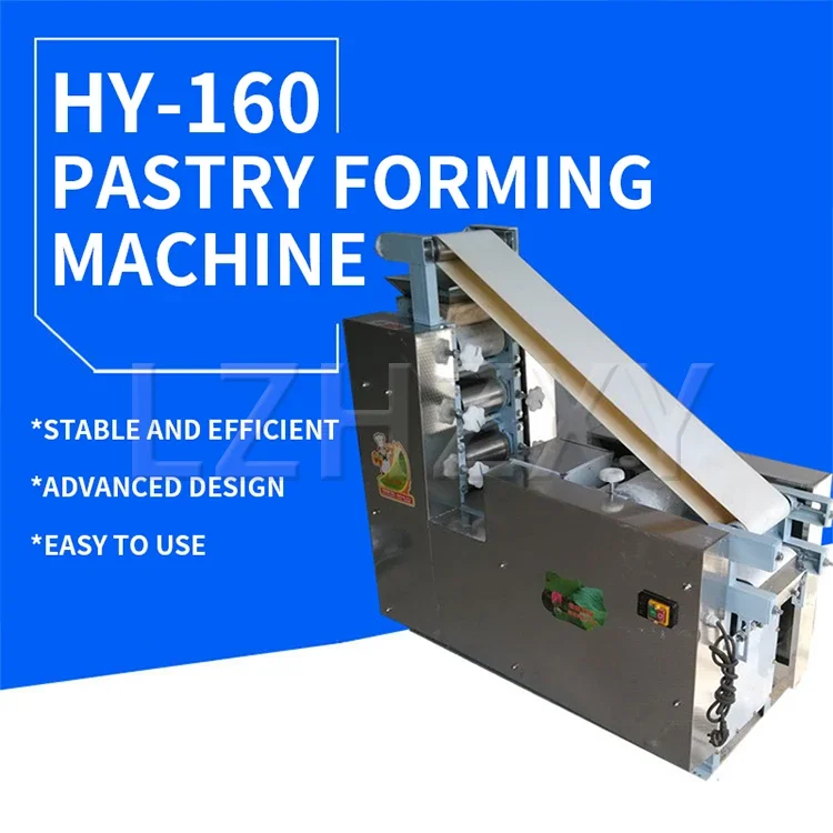Automatic Empanada Dumpling Skin Wrapper Making Machine Chapatti Roti Arabic Pita Flour Tortilla Maker