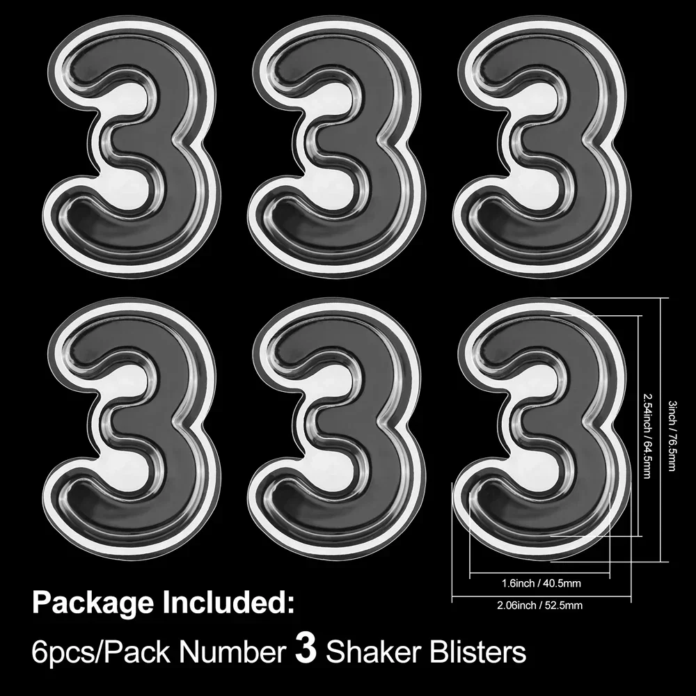 3D Dimensional Shaker Domes for Crafting and Card Making