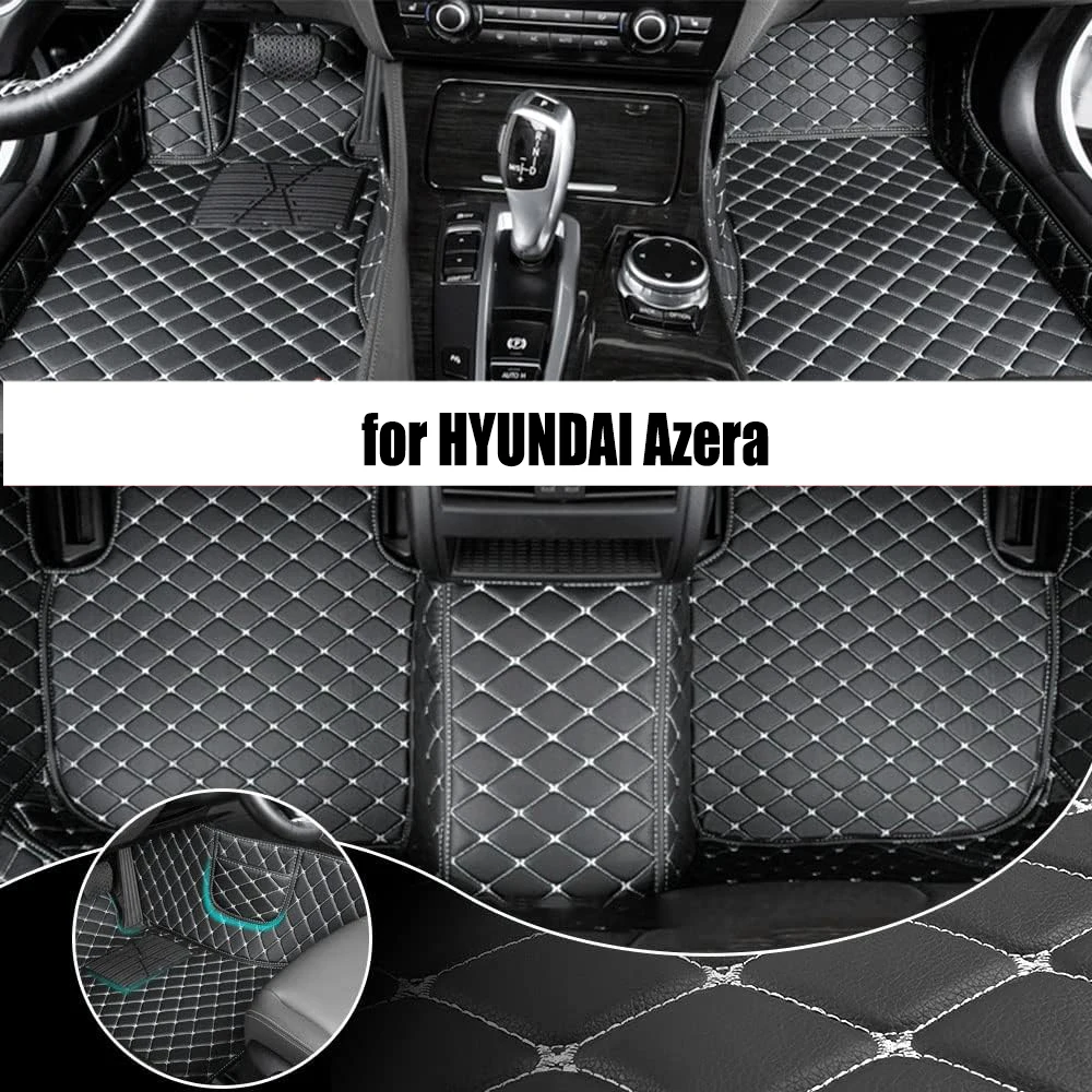 

Custom Car Floor Mat For HYUNDAI Azera 2006-2010 Year Upgraded Version Foot Coche Accessories Carpets