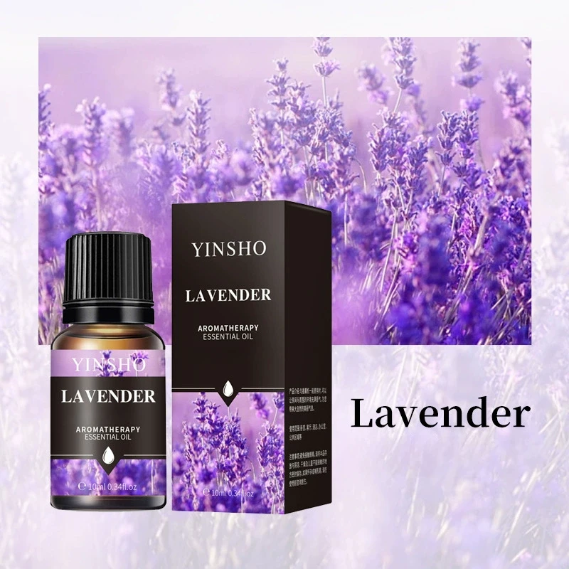Aromatherapy Essential Oils - Lavender, Rose, Lemon, and Mint Blend (10ml)