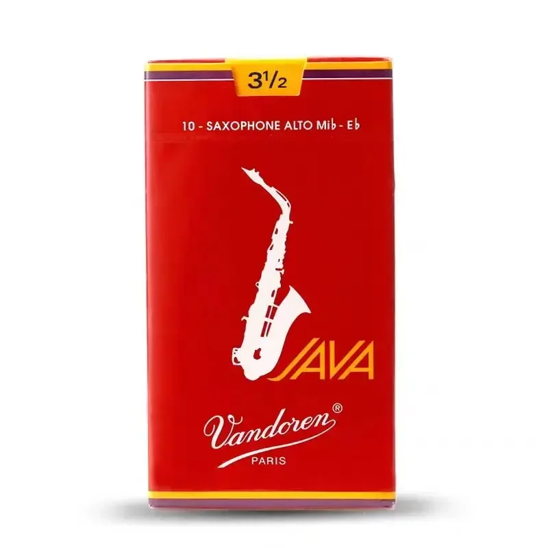 Vandoren Red box JAVA Eb Alto sax reed 2.0/2.5/3.0 10 reeds/box saxophone reeds,sax resin reed