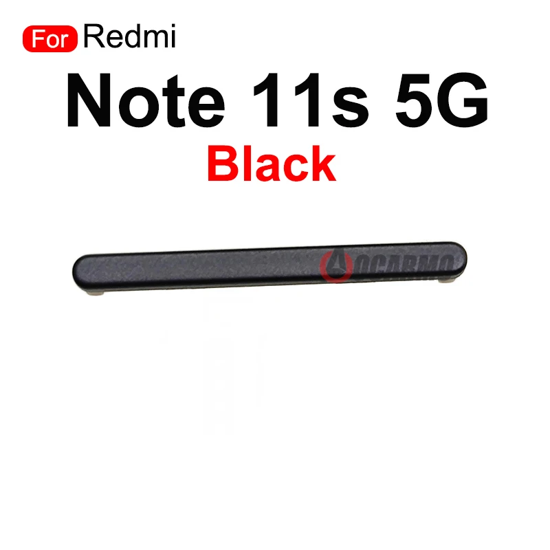 Redmi Note 11S 5G 용 볼륨 업 다운 전원 사이드 키 버튼 교체 수리 부품