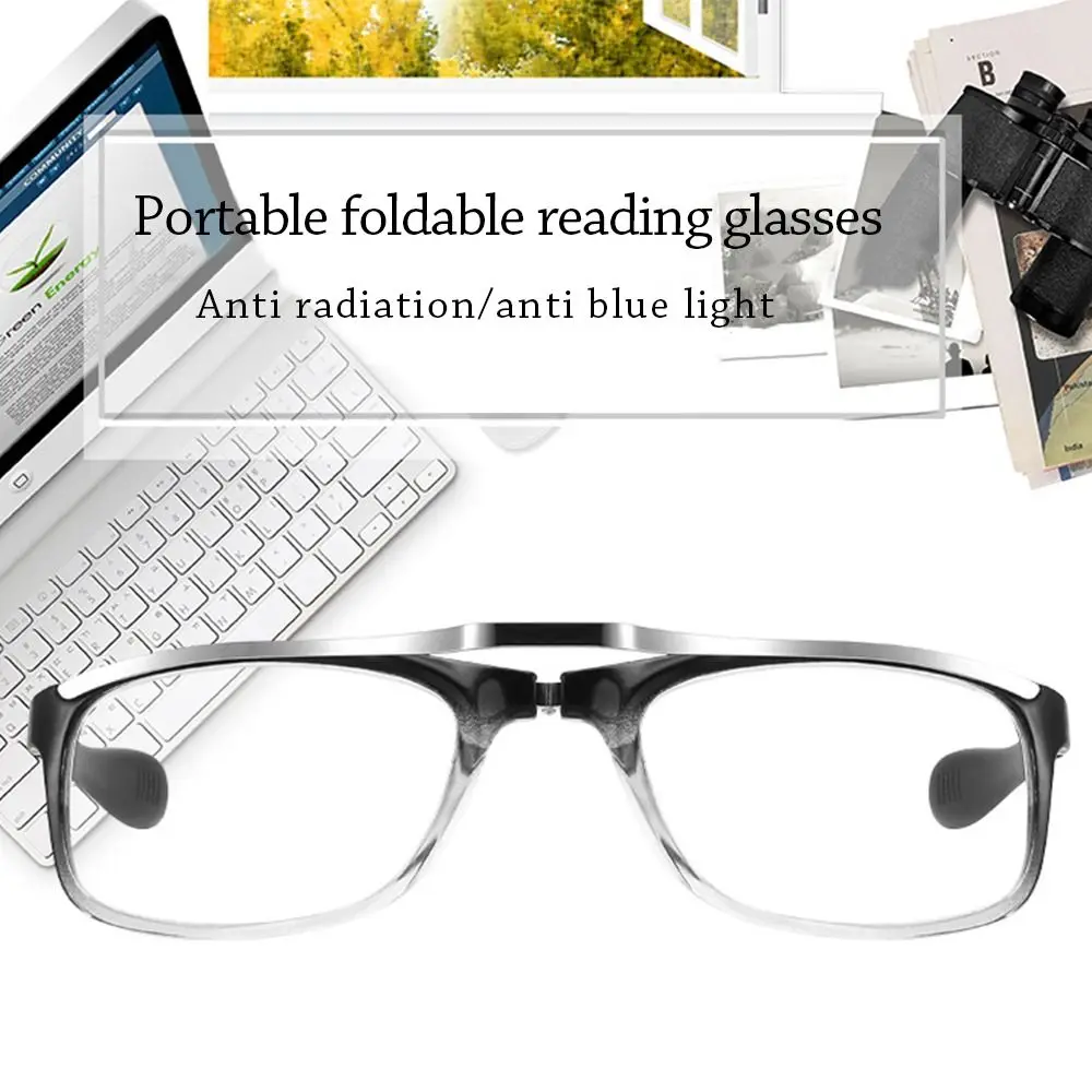 

Classic Vision Care Wrist Folding Anti-blue Light Glasses Computer Goggles Reading Eyeglasses Foldable Presbyopia Eyewear