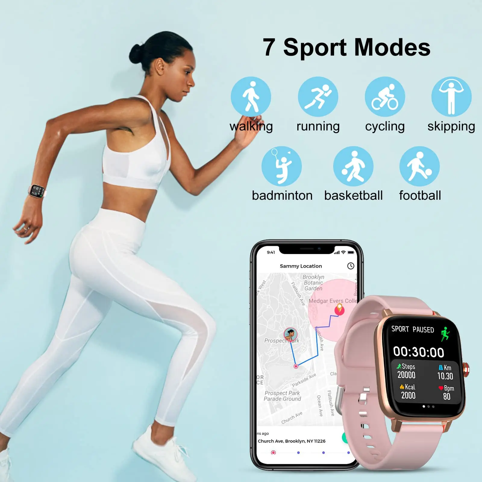 KESHUYOU ȭ Ʈ ġ IP67   DIY ̾  Smartwatch  ڵ  ȵ̵ iOS ȭ