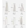 Nordic Style Plastic Drop Resistant Simulation Vase Decoration Creative and Minimalist Flower Vase Home Decoration 6