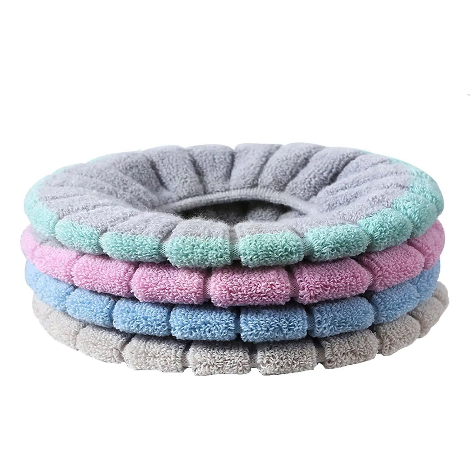 Winter Warm Toilet Seat Cover Mat Bathroom Toilet Pad Seat With Washable Closestool Soft Handle Thicker Warmer Cushion Toil E6C2