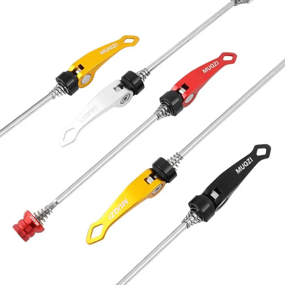 

Aluminum Alloy Bike Quick Release Lever Quick Release Wear-resistant Bicycle Hub Lever Replaceable Anodized Coating