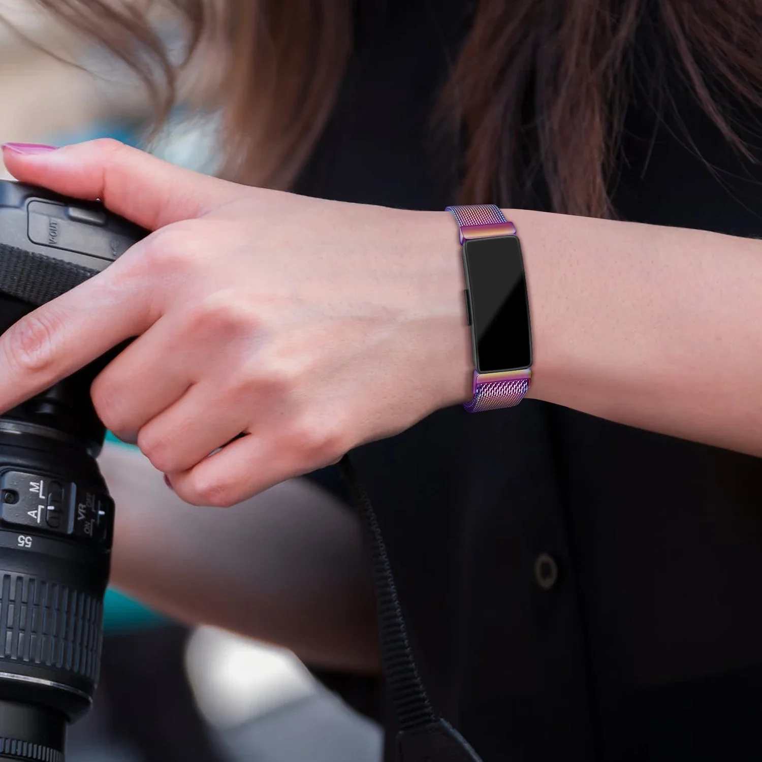 Fitbit Inspire 2  Ż  Ʈ Ʈ ġ , Fitbit ν̾ ׼, ж ü ո  correa