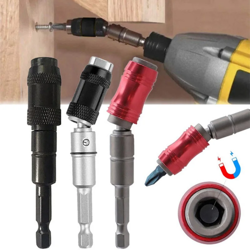 1/4 "Hex Magnetic Ring Screwdriver Bits Drill Extension Rod Quick ...