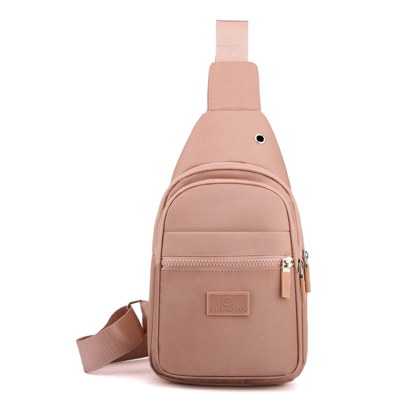 Leisure chest bag, multifunctional shoulder bag, mobile phone bag, suitable for casual wear, travel, street style - the perfect