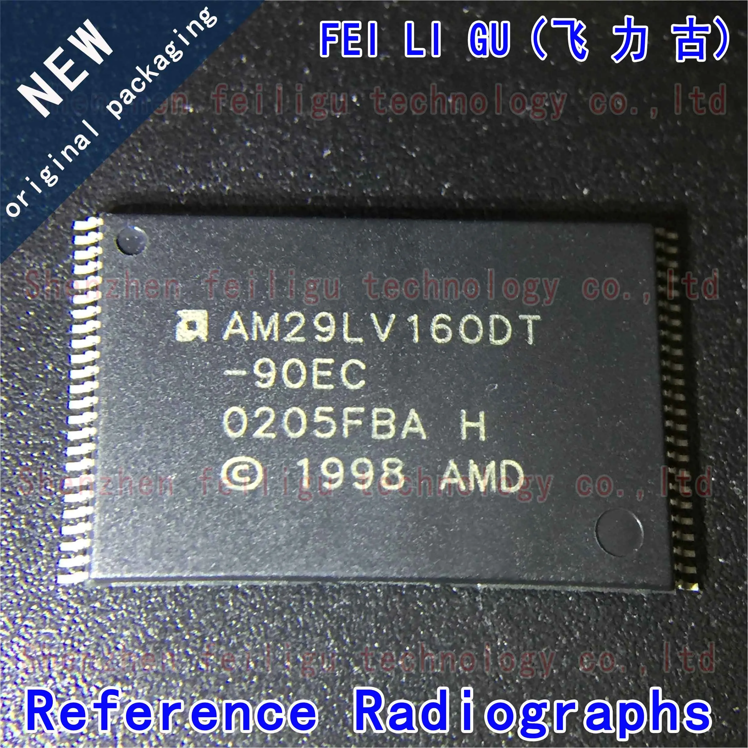 1PCS 100% New original AM29LV160DT-90EC AM29LV160DT package TSOP48 flash memory chip ch558t package ssop 20 51 series 56mhz flash memory 35kb ram 4 25kb microcontroller mcu mpu soc ic chip