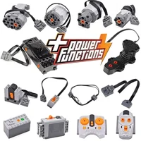 Technical Motor Parts Building Block Compatible Technical Mechanical Group MOC PF Power Function Upgrade XL-M-Servo Motor Leduo 2