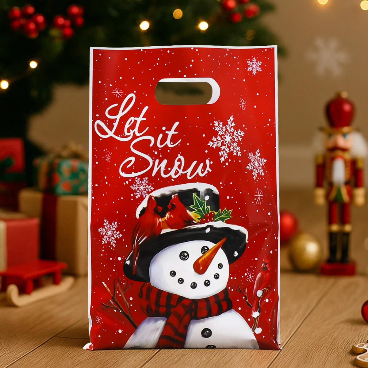 Christmas Snowman Gift Handbag Merry Christmas Decoration for Home 2025 Navidad Natal S... - SKU CSGH1842 - UGI Packaging