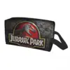 Custom Jurassic Parks Travel Cosmetic Bag for Women Dinosaur World Toiletry Makeup Organizer Lady Beauty Storage Dopp Kit 1