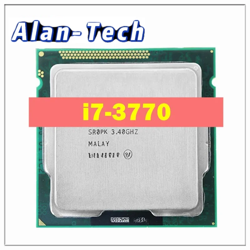 Processore Cpu Core I7 3770 3.4Ghz Sr0Pk Quad-Core Lga 1155 Usato