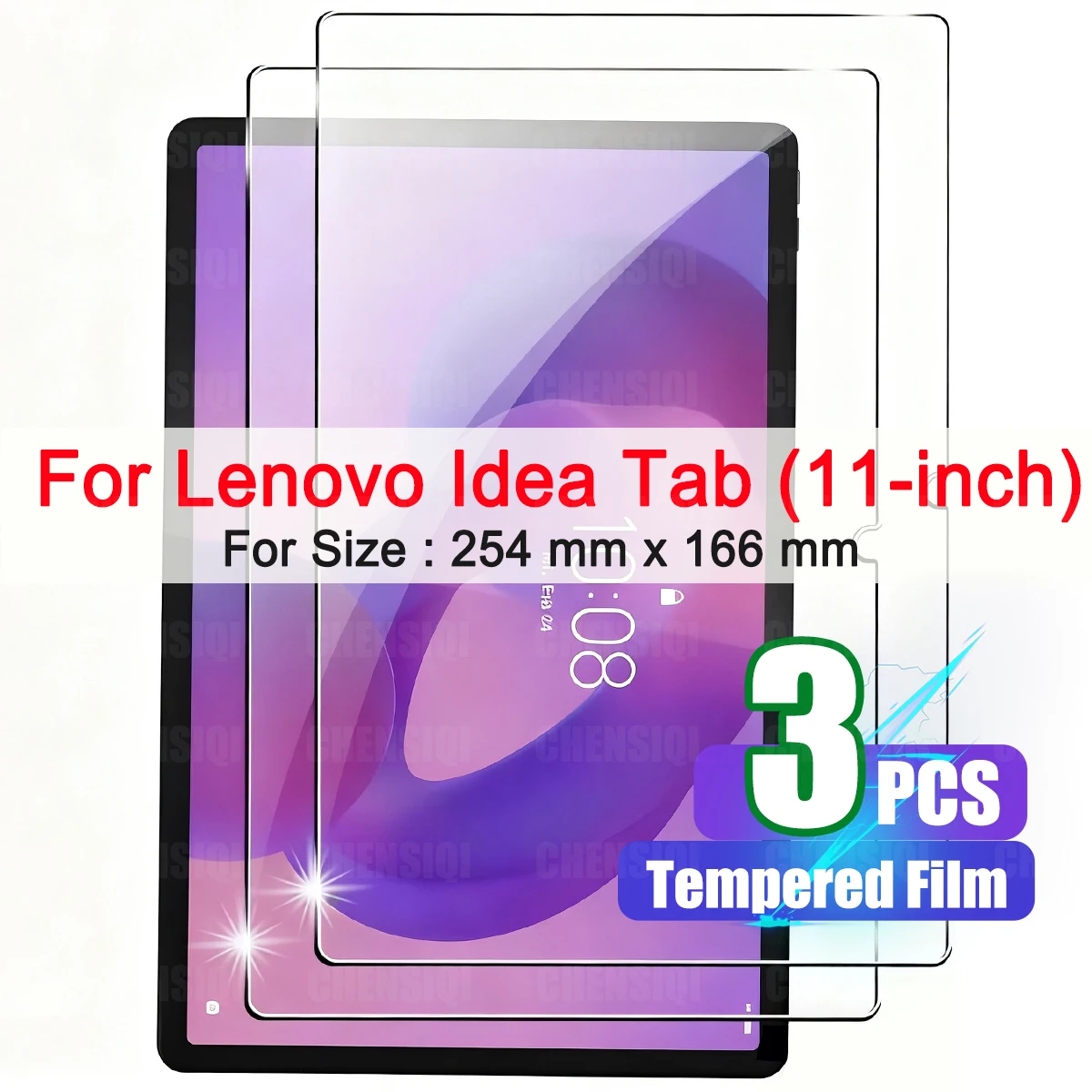 Protezione In Vetro Temperato Per Lenovo Tab Plus (2024) – 11.5", Trasparente, Antigraffio, MoMo Store